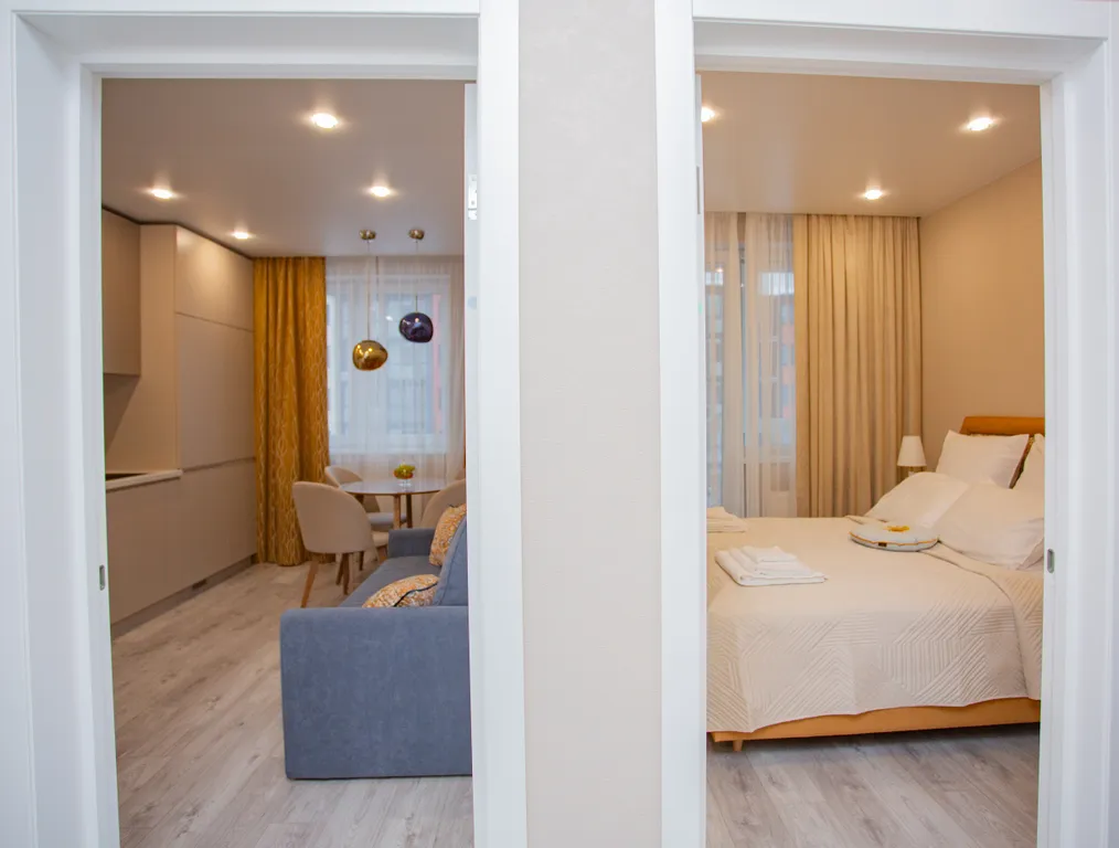 Апартаменты Beige Premium Class на берегу Балтийского моря