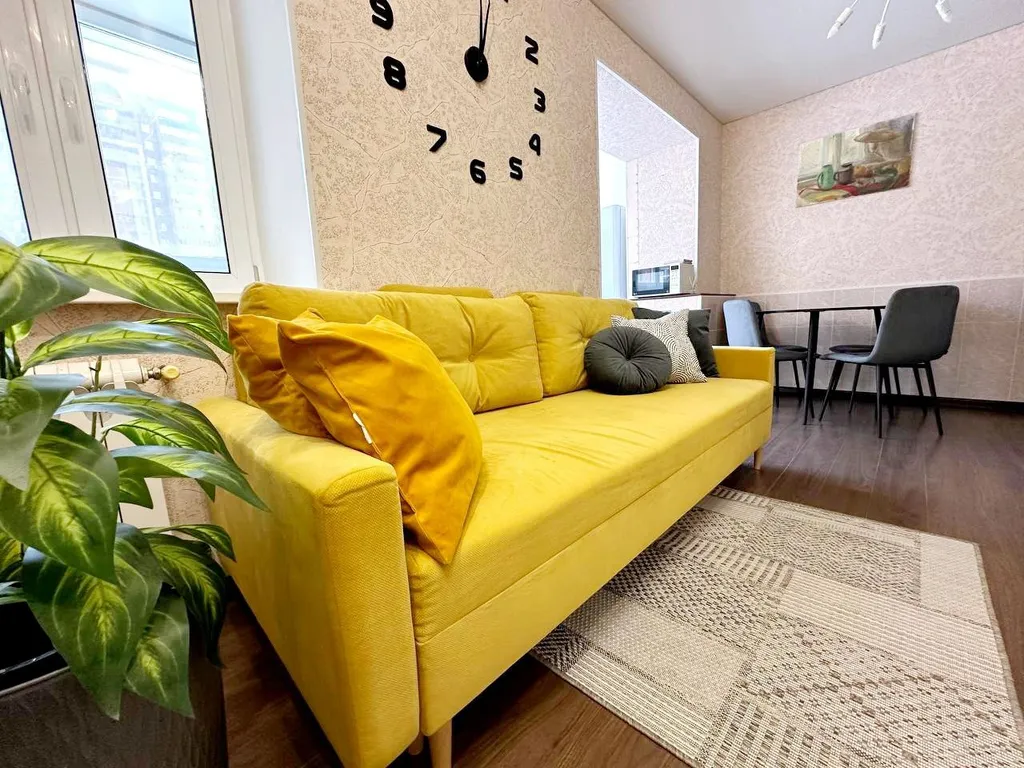 Просторная и уютная евродушка