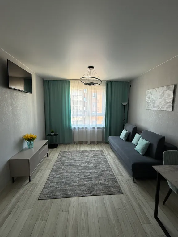 Евро-однокомнатная квартира в новом ЖК около Воинской части