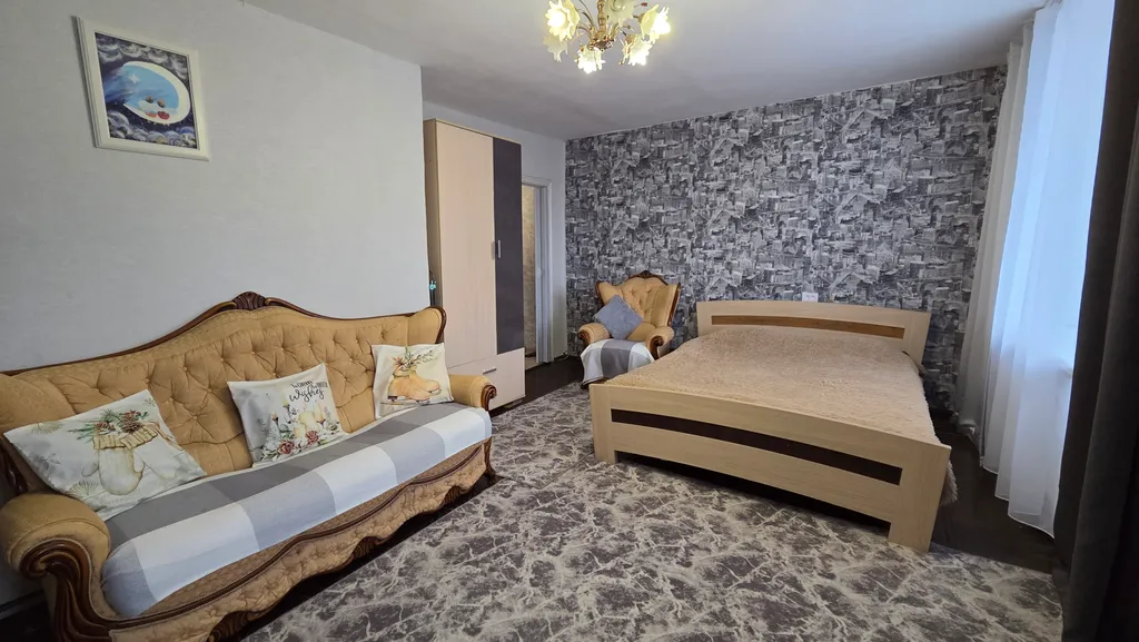 Однокомнатная квартира с видом на Батарейную гору