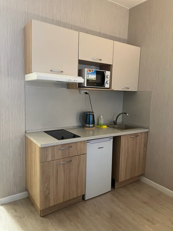 Квартира Квартира Уютная студия с панорамным остеклением — Санкт-Петербург