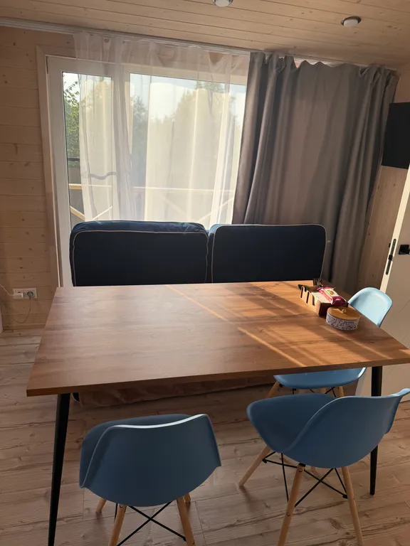 Дом 45m2 — чан на улице, кухня, Wi-Fi