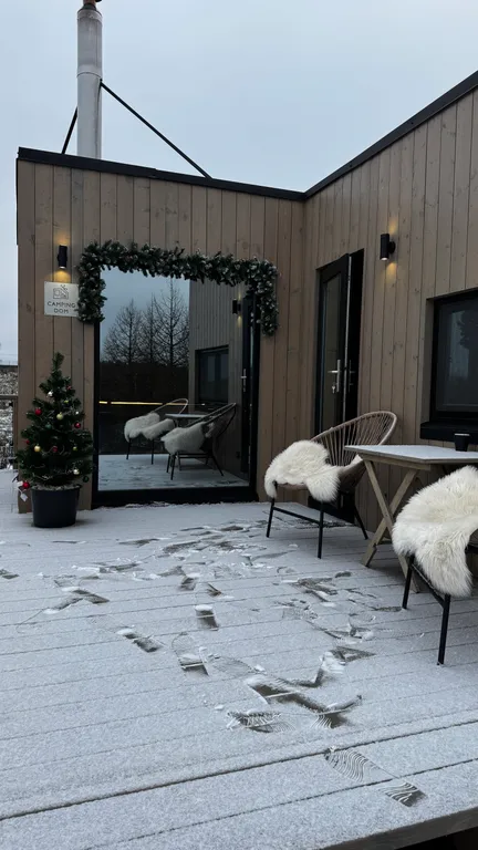 Уютный домик с баней на пруду