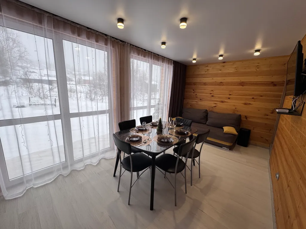 Барнхаус с видом на горы