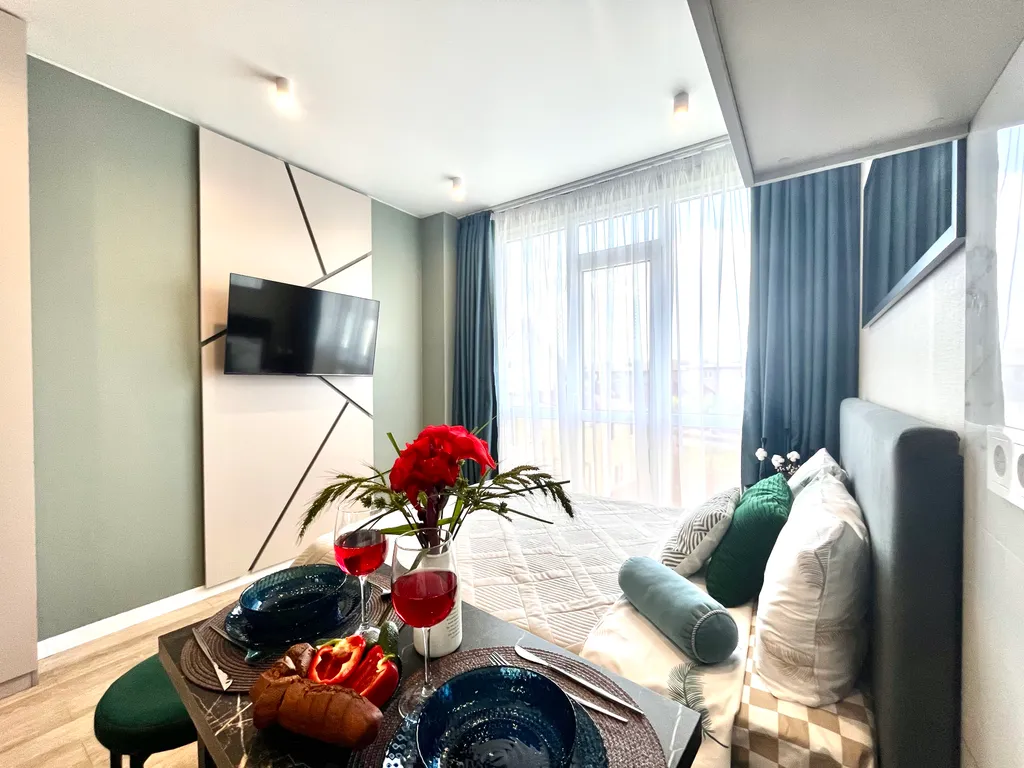 Квартира Красивая квартира в 15 минутах пешком от ЖД Адлер — Адлер