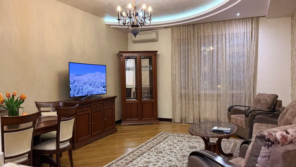 Семейные апартаменты с 2 спальнями и с 2 санузлами в центре