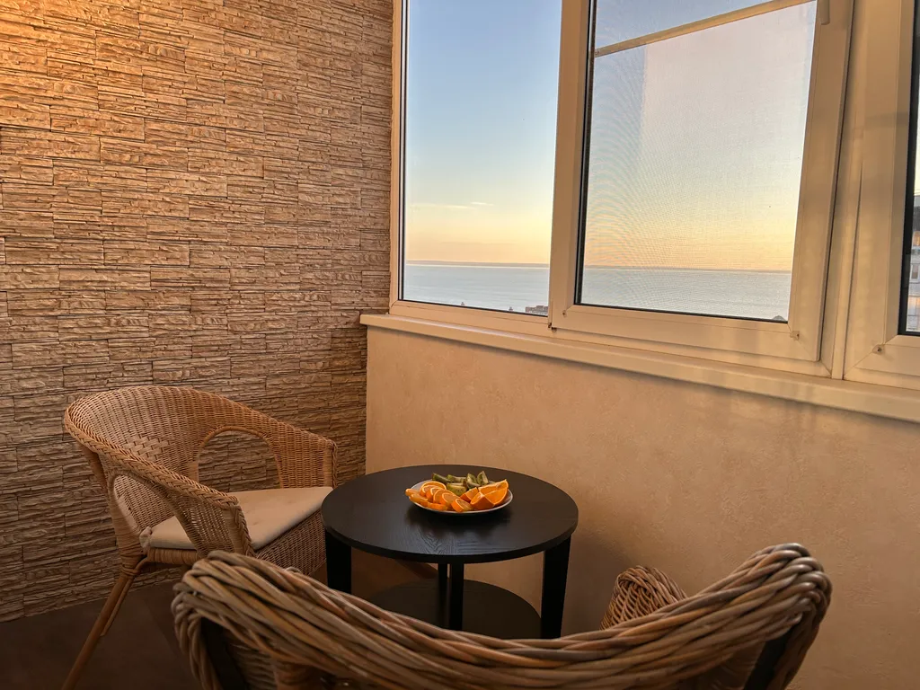 Евродвушка с видом на Волгу