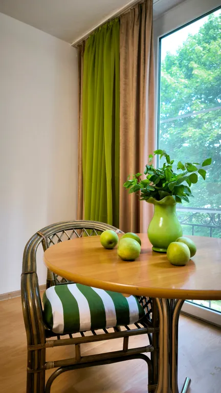 Квартира с беседкой и зоной барбекю