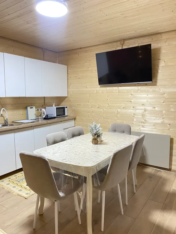 Дом гармония в лесу