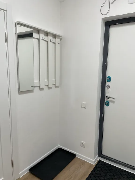 Современная студия с двухспальной кроватью в Люберцах