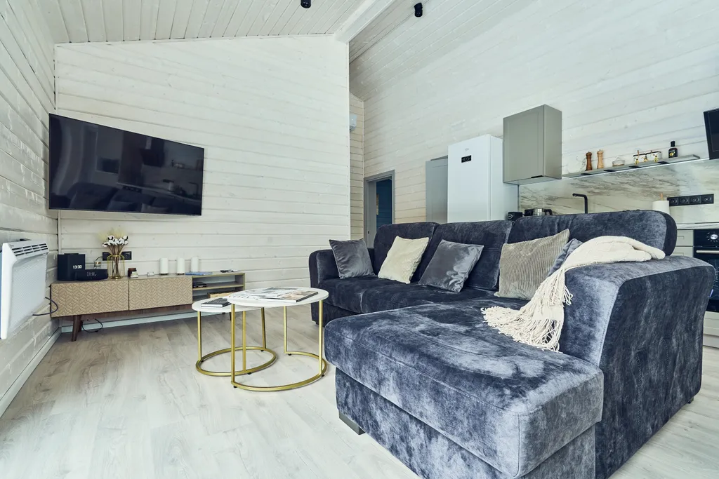 Коттедж Стильный новый коттедж на лесном участке — Семеновское