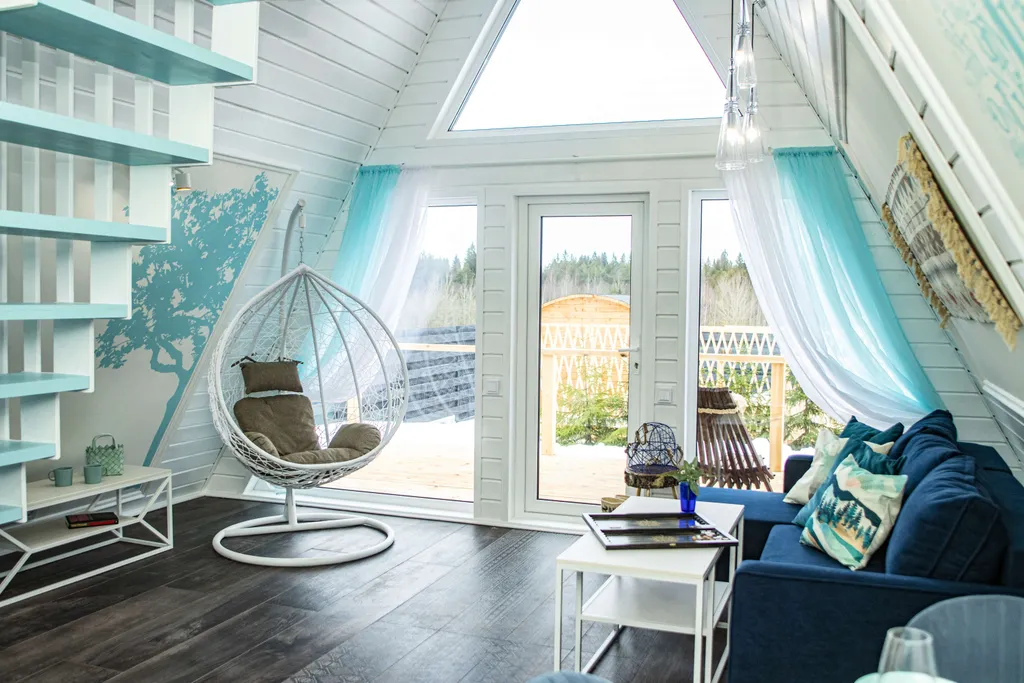 Дизайнерский коттедж Зима