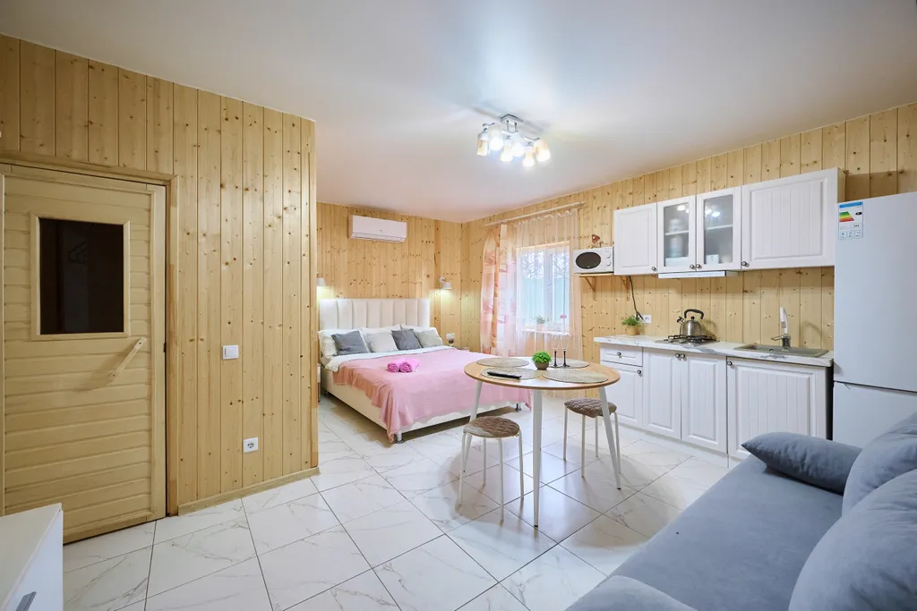 Дом 25m2 — чан, кухня, Wi-Fi