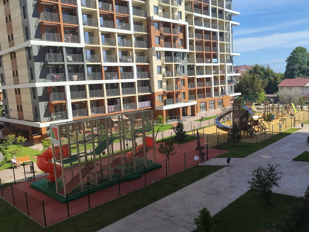 На берегу моря уютная новая студия