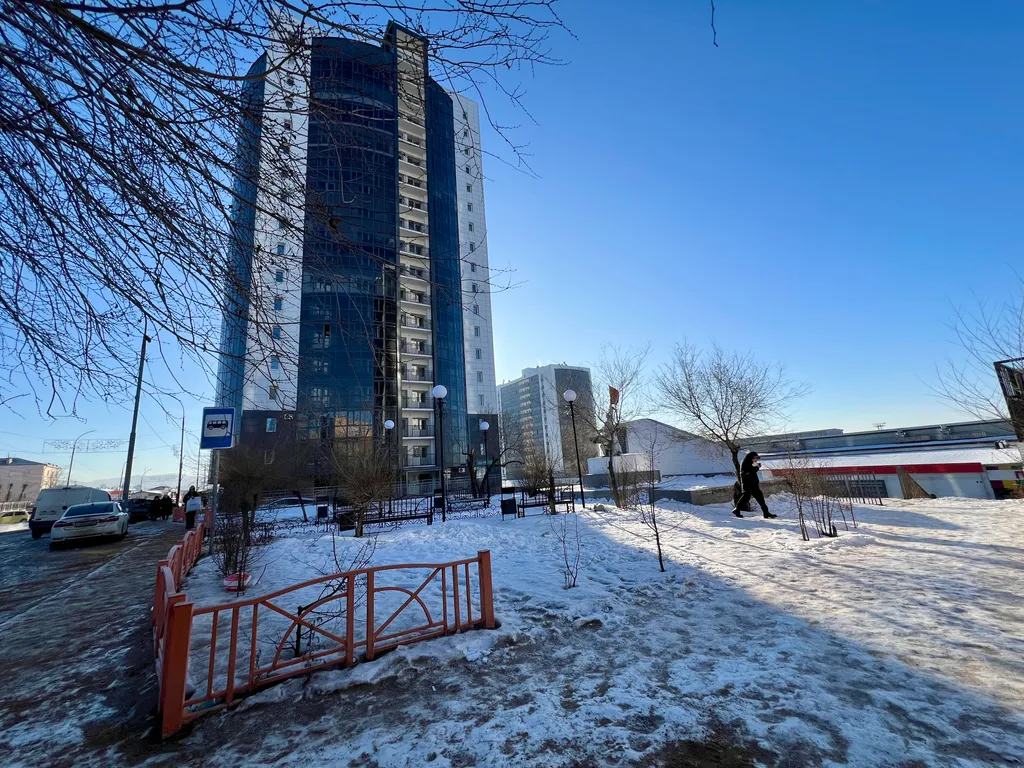 Студия в центре с видом на город, не берем оплату за финальную уборку