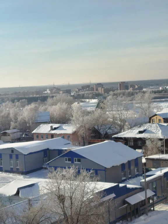 Уютная студия с видом на реку