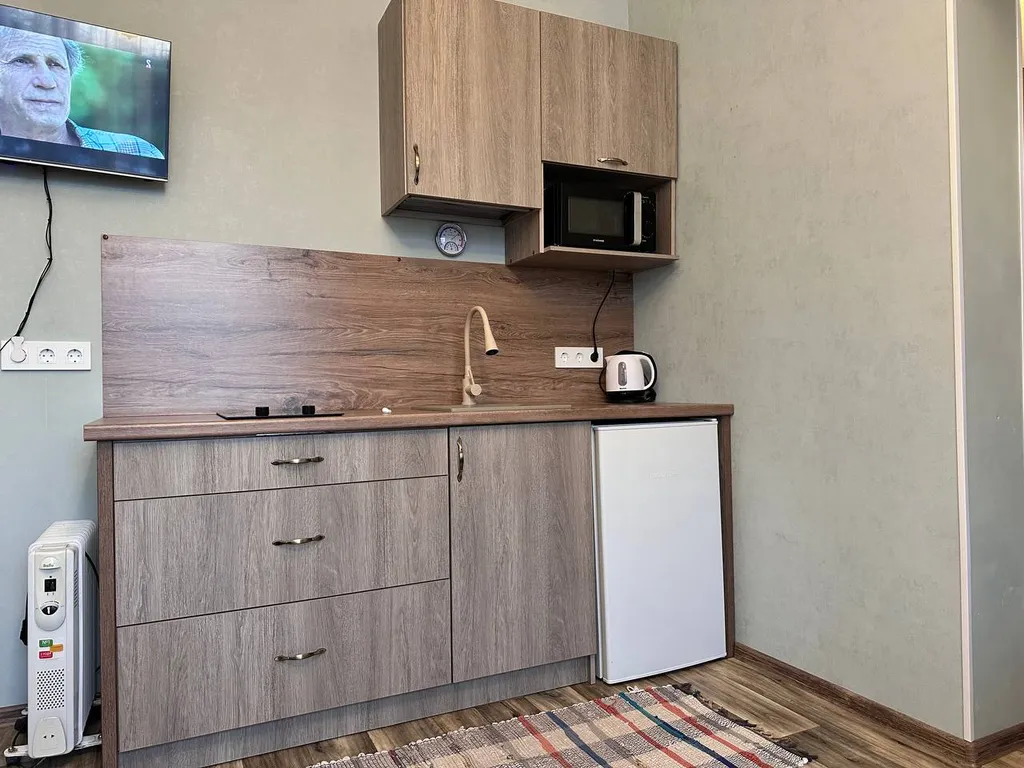 Уютная квартира-студия с прекрасным видом в самом центре города