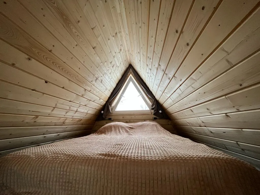 Дом в стиле А-фрейм в Подмосковье