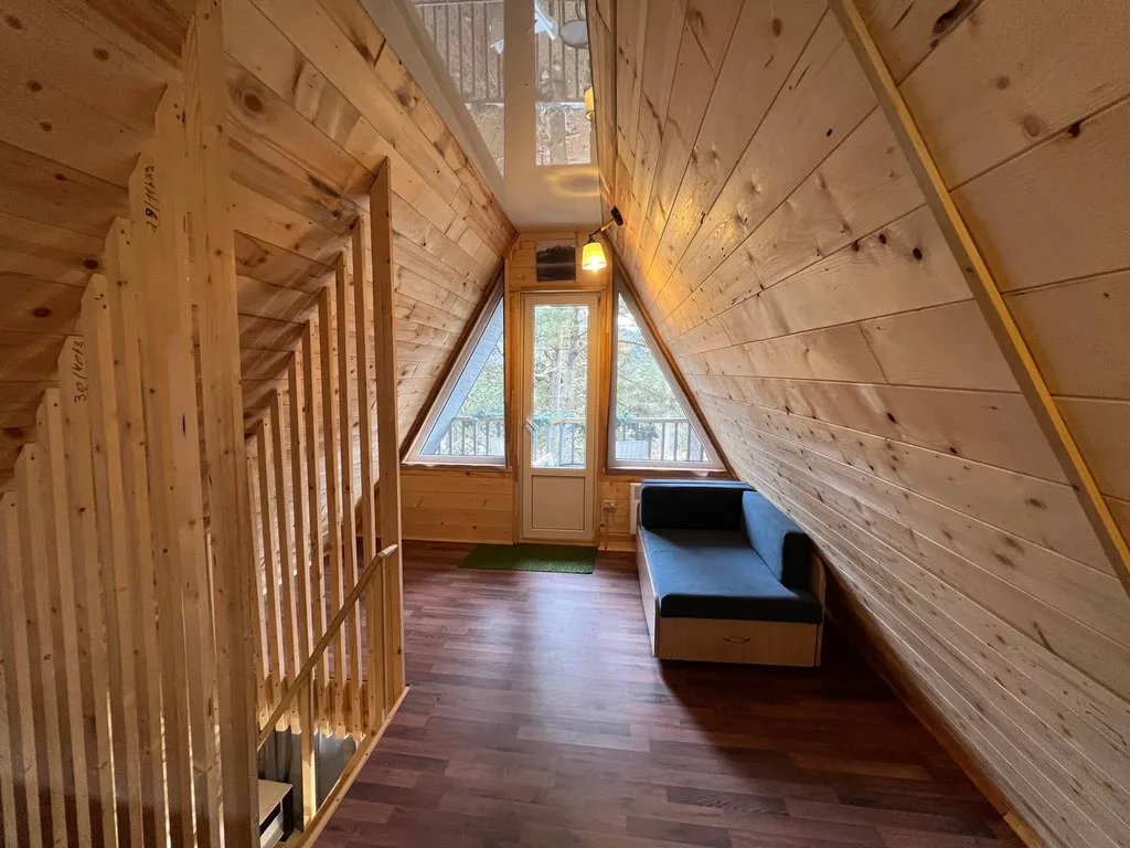 Коттедж Коттедж А-фрейм Серый — Архыз