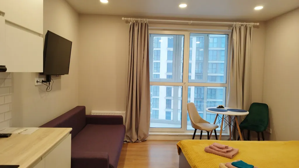 Квартира Студия в Минске, в новом ЖК Минск Мир — аренда посуточно в Минск