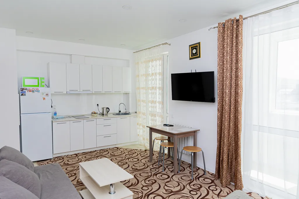 Квартира Студия в ЖК Грин Палас Мира-Пуркаева — аренда посуточно в Южно-Сахалинск