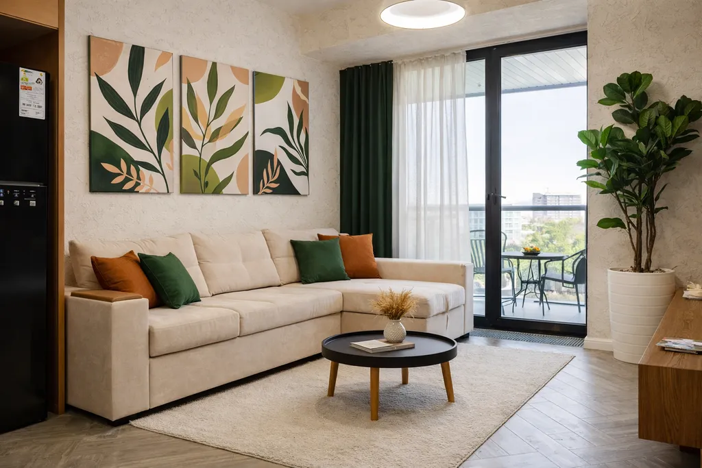 Уютные апартаменты бизнес-класса с панорамным видом в сердце Ташкента