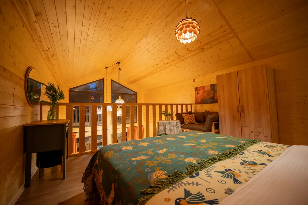 Коттедж с частной территорией и джакузи Green