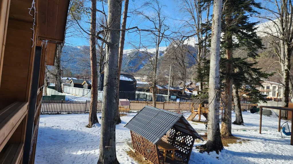 Двухэтажный коттедж 100 кв. м. Snow White Arkhyz