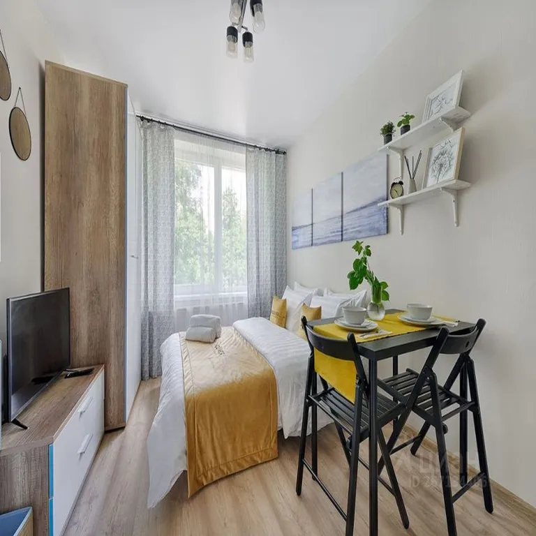 Квартира Квартира Студия у метро Селигерская — Москва