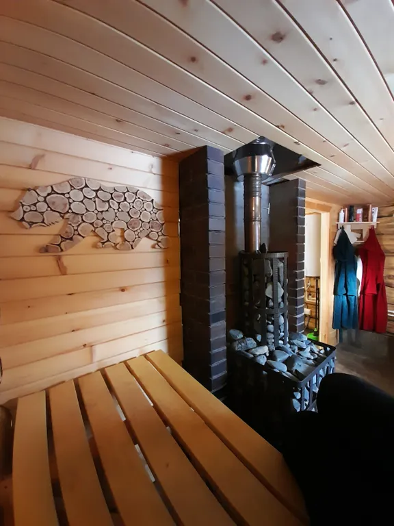 Дом с баней и банным чаном