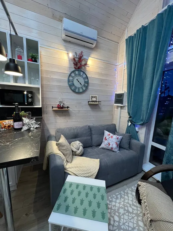 Коттедж Коттедж Комфортабельный барнхаус с баней и купелью для отдыха вдали от города — Шишкино