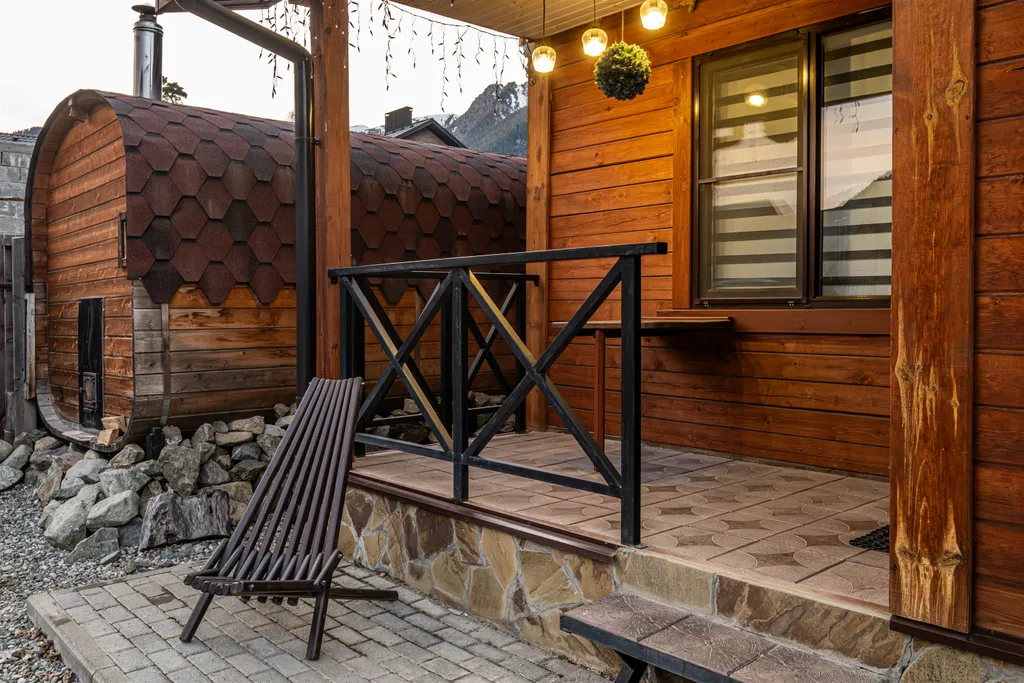 Коттедж Шале с видом на горы — Архыз