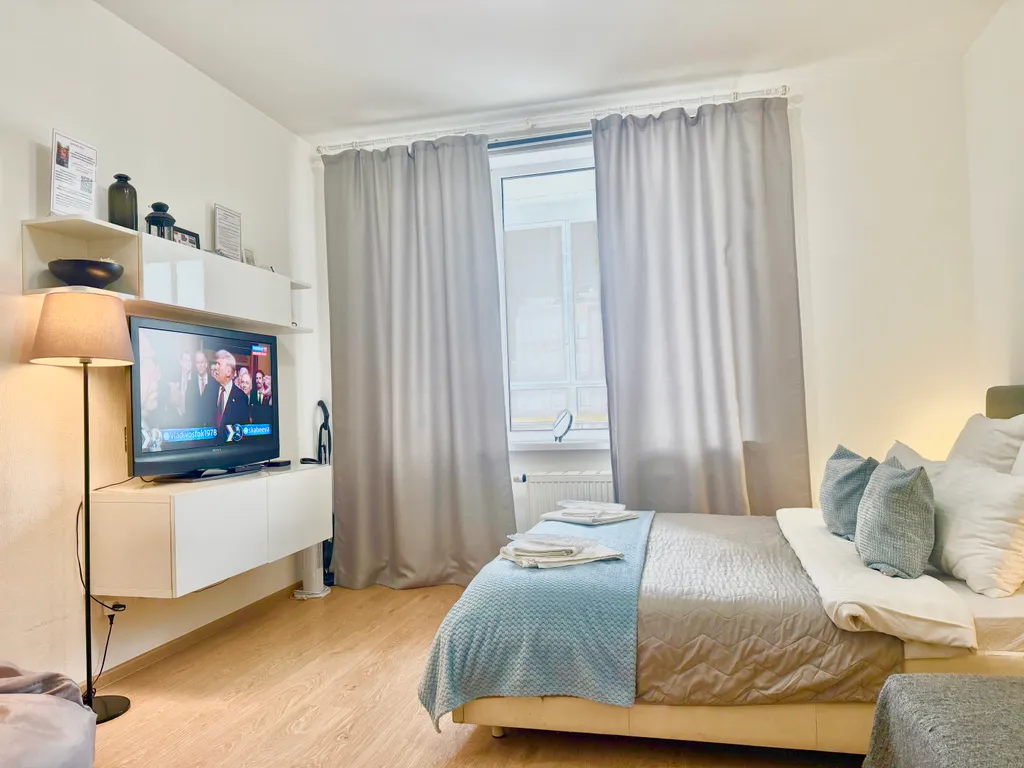 Семейные апартаменты с панорамным балконом