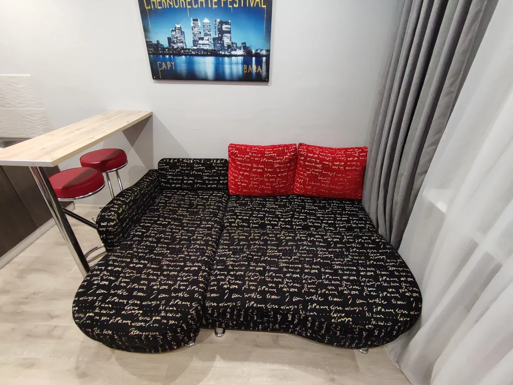 Уютная студия на благоустроенной набережной реки Ока