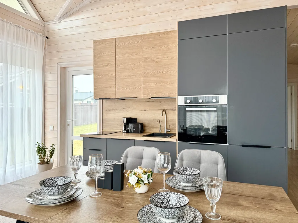 Уютный дом с камином для идеального отдыха