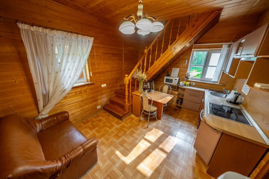 Малый коттедж с сауной