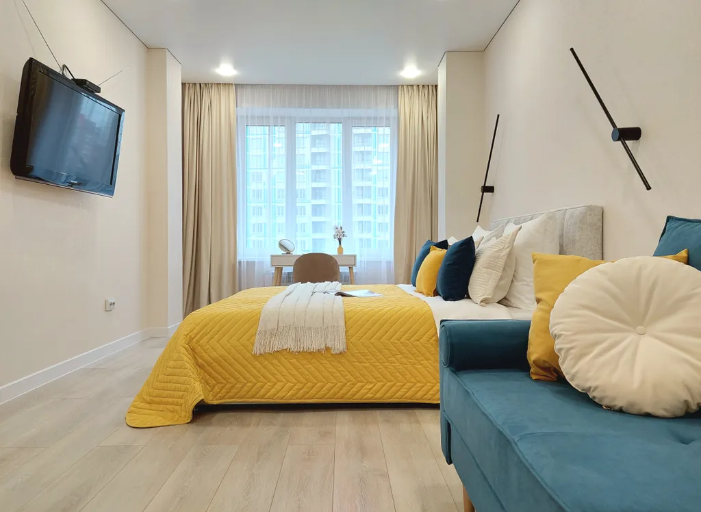 Квартира в современном стиле рядом с Аэропортом