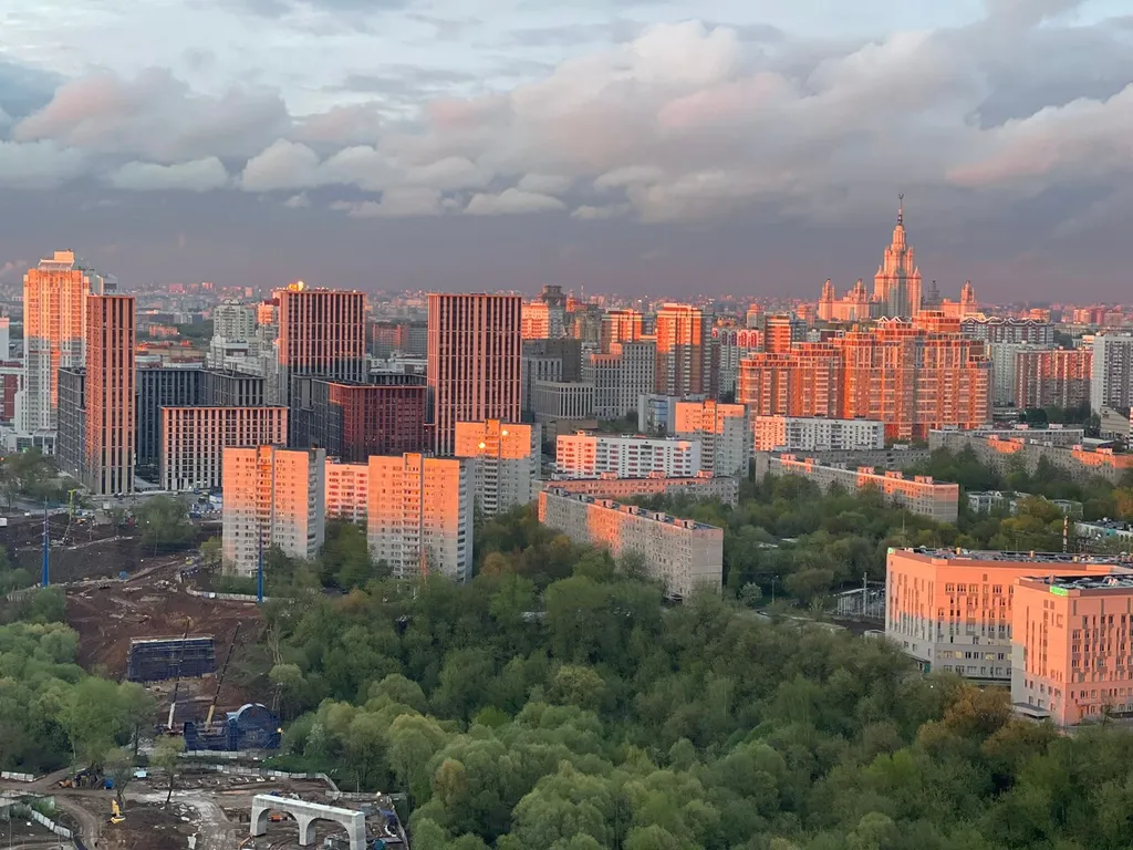 Квартира Стильная квартира на 35 этаже — Москва