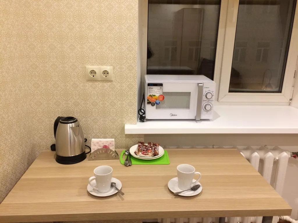 Кремлевский Арбат, свой личный санузел вне номера в коридоре