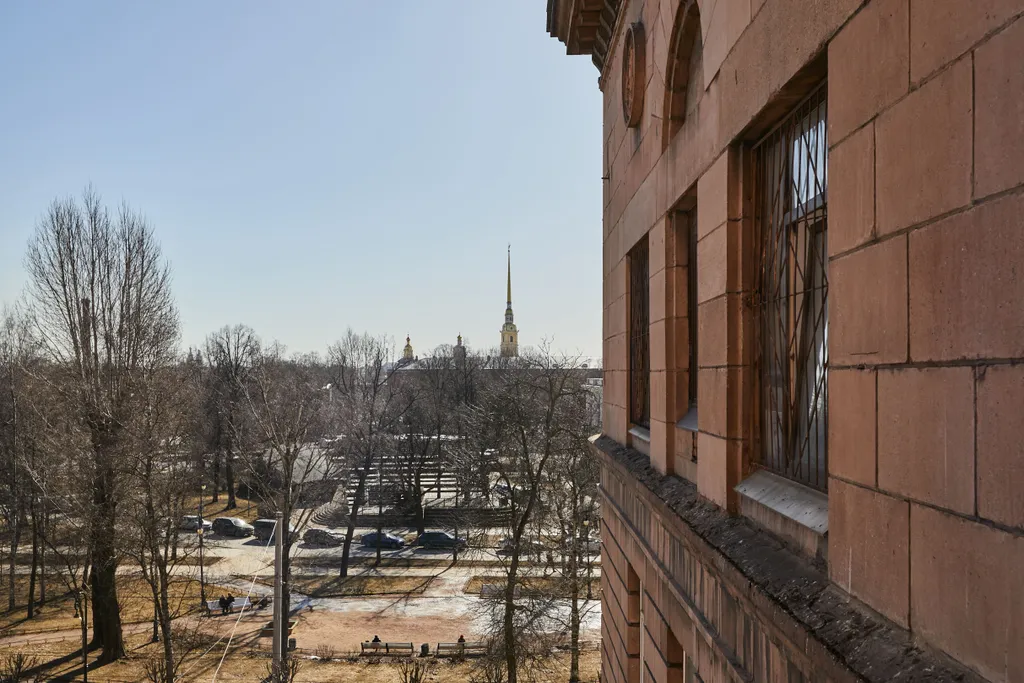 Квартира Квартира Дизайн и вид на Петропавловку — Санкт-Петербург