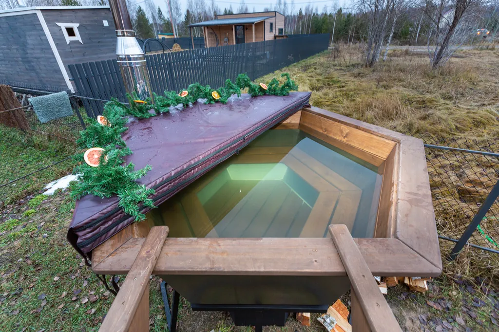 Семейный домик с финской сауной