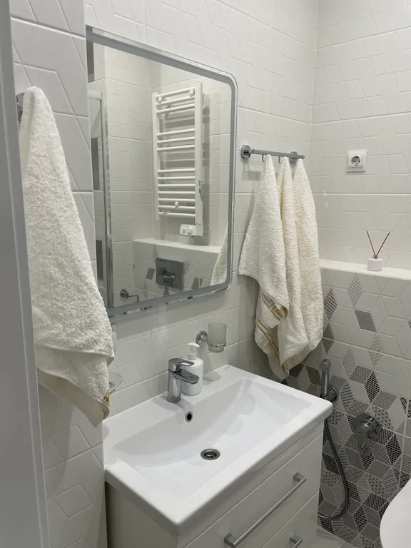 Квартира Чистая, светлая квартира с новым дизайнерским ремонтом в жк дыхание — Краснодар