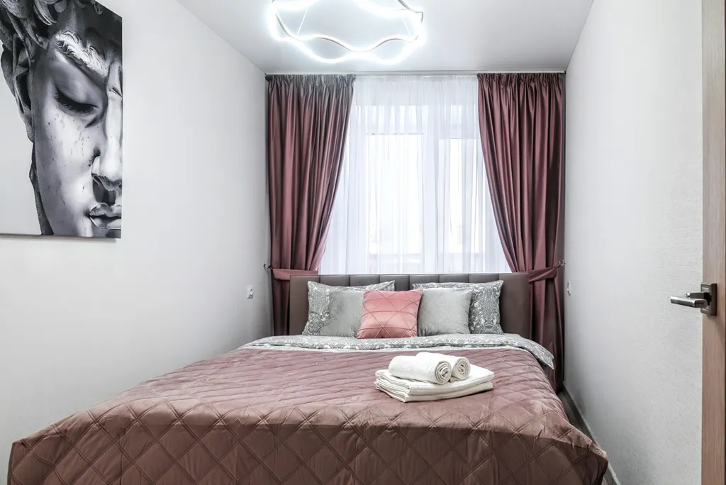 Атмосферная двухкомнатная квартира