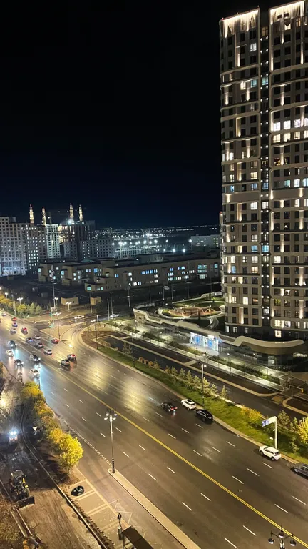 ЖК Арай Тауерс с видом на проспект