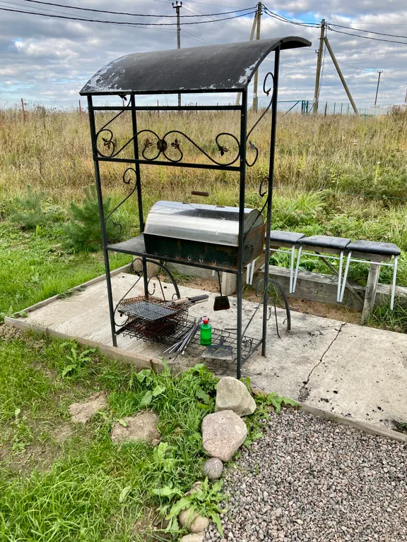 Коттедж Дом с отдельностоящий баней на дровах — Ропша