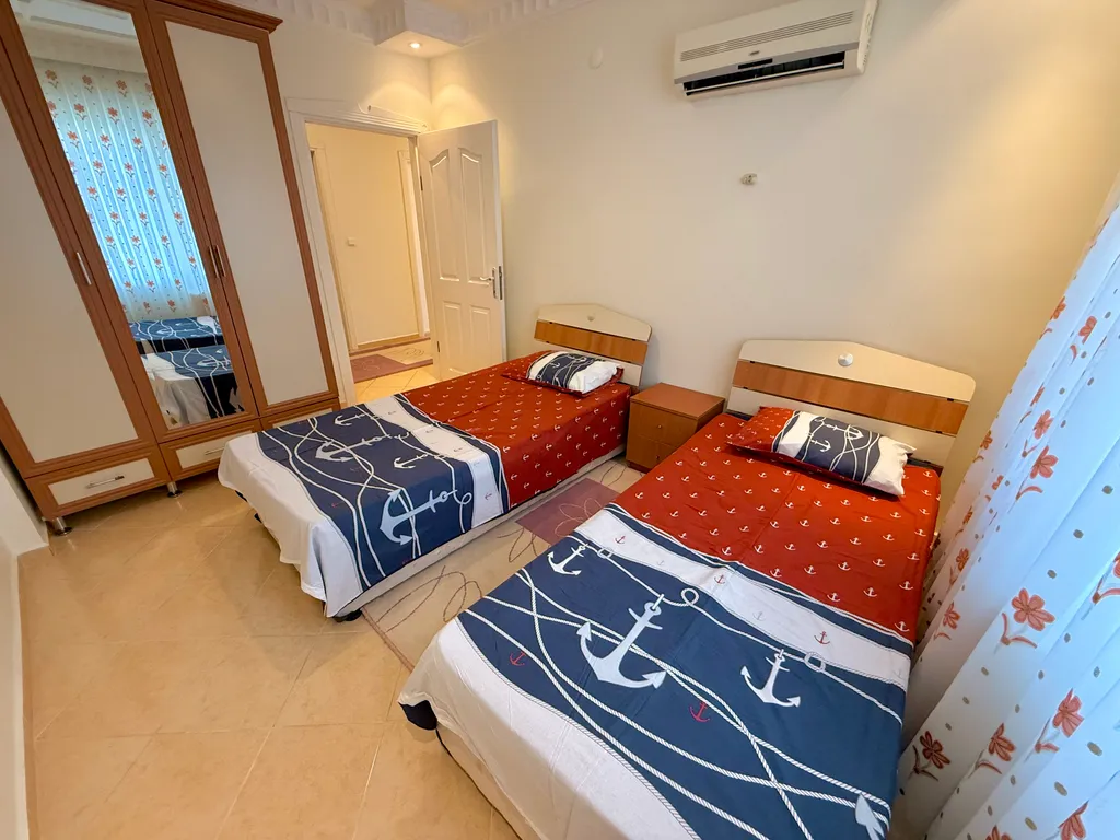 Семейные апартаменты, 150м от моря