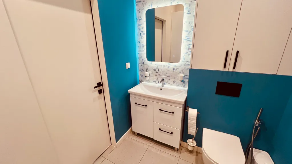 Квартира у моря с новым ремонтом, на первой линии