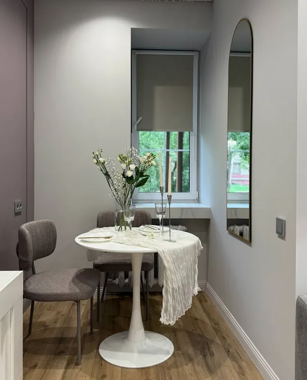 Апартаменты с камином и большой ванной