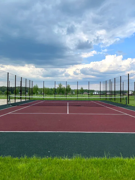 Дом с сауной у пруда