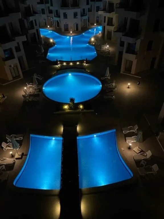 Новая квартира в aqua tropical с бассейном